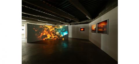 François Bellabas' works in the Discovery Award Louis Roederer Foundation exhibition ©Louis Miralles