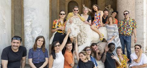 Villa Medici Fellows 2023-2024 ©AlessiaCalzecchi